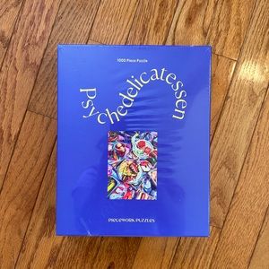 Never Opened! Psychedelicatessen Pieceworks Puzzle - 1000 pieces